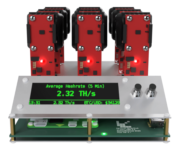 Gekkoscience Smarthub - 11 Ports - PSU Not Included