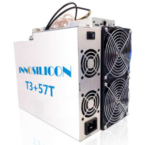 Innosilicon T3+ (Plus) 57TH/s Bitcoin BTC ASIC Miner